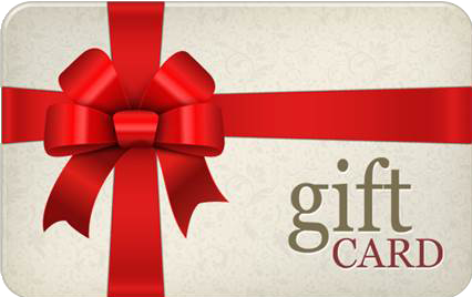 Giftcards available